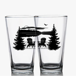 1 Brilliant Gift Lake Scene Pint