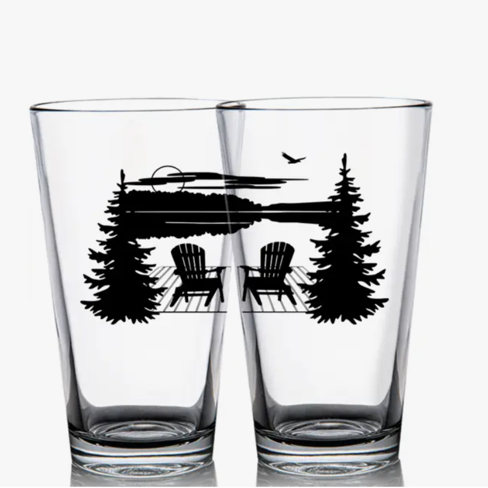 1 Brilliant Gift Lake Scene Pint