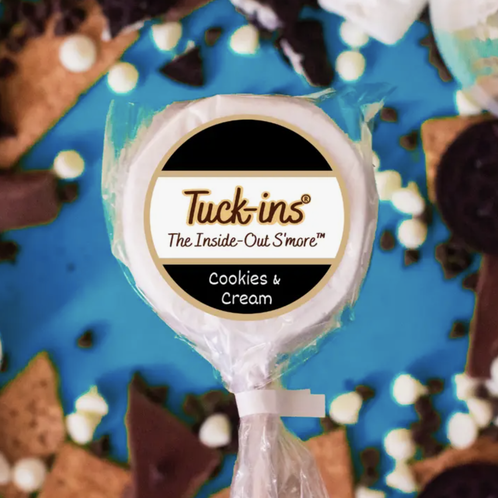 Tuck-ins Cookies & Cream Inside-Out S'mores