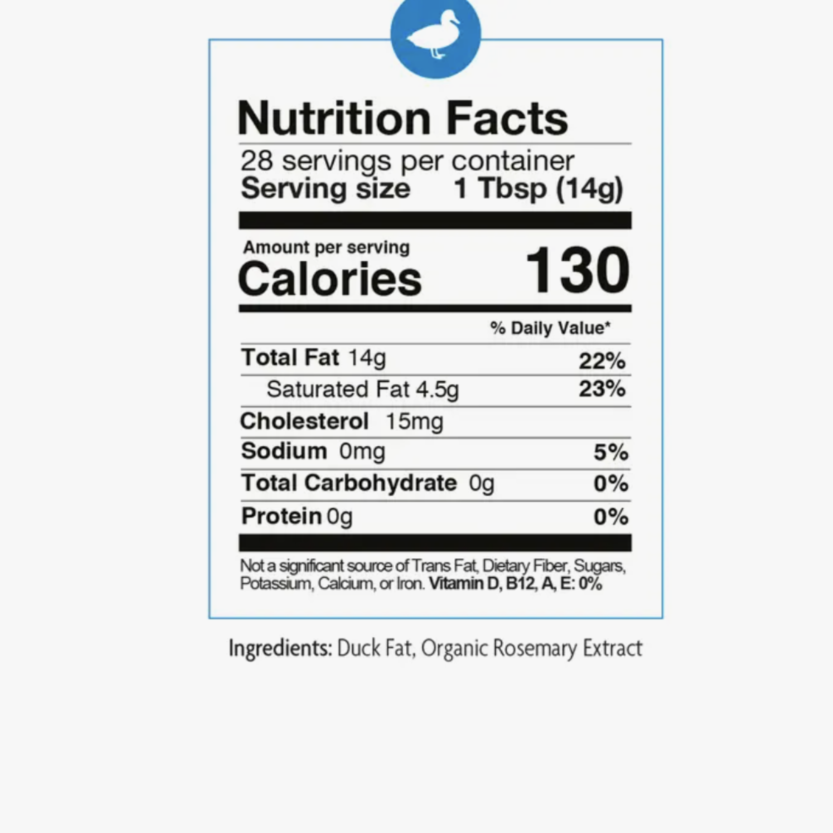 Fatworks Cage Free Duck Fat 14oz | Fatworks