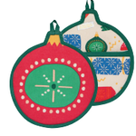 Now Designs Christmas Charms Shaped Potholder