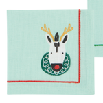 Danica Brands Rudolph Imposter Printed Cocktail Napkins Set/4 | Danica Brands
