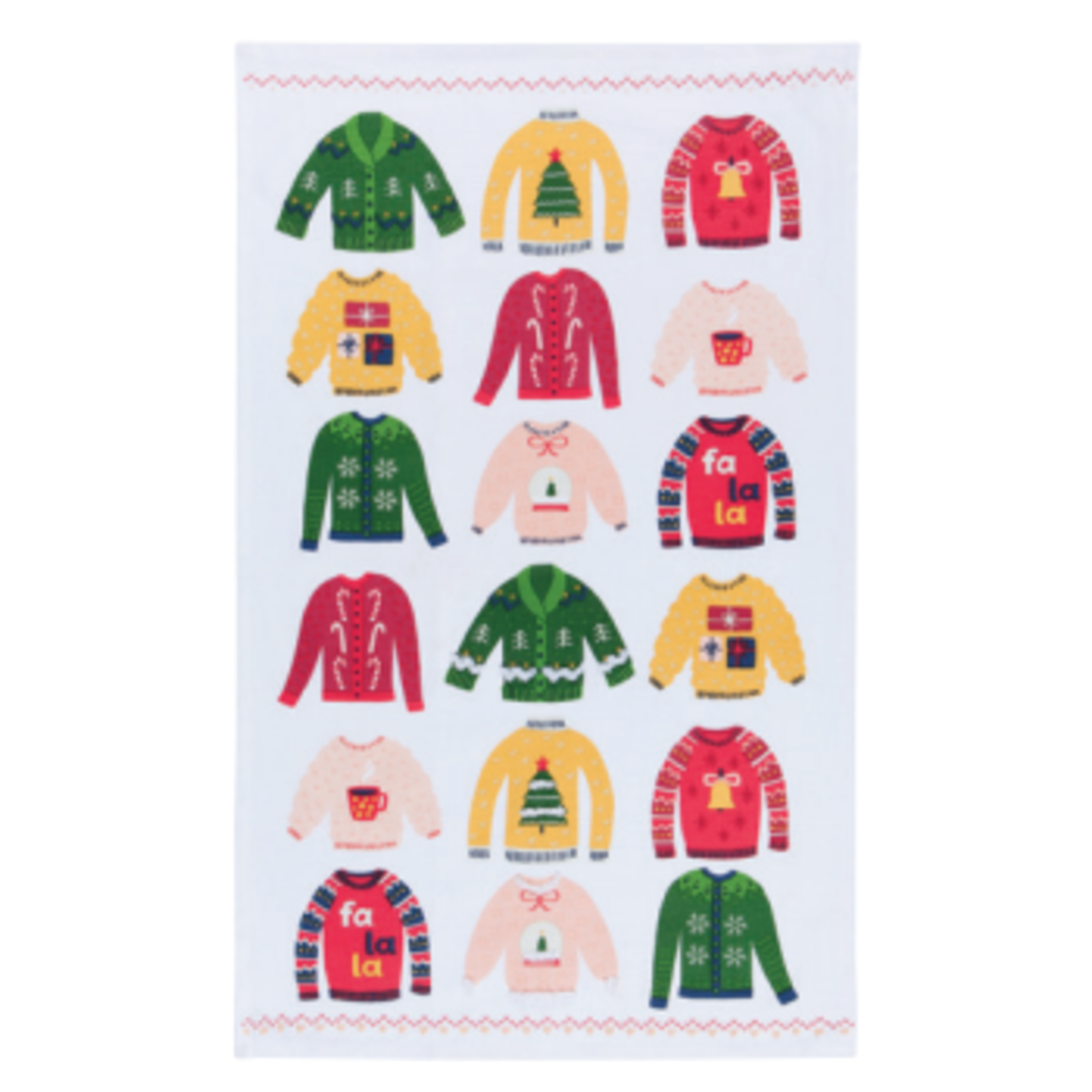 Now Designs Dishtowel - Ugly Christmas Sweater