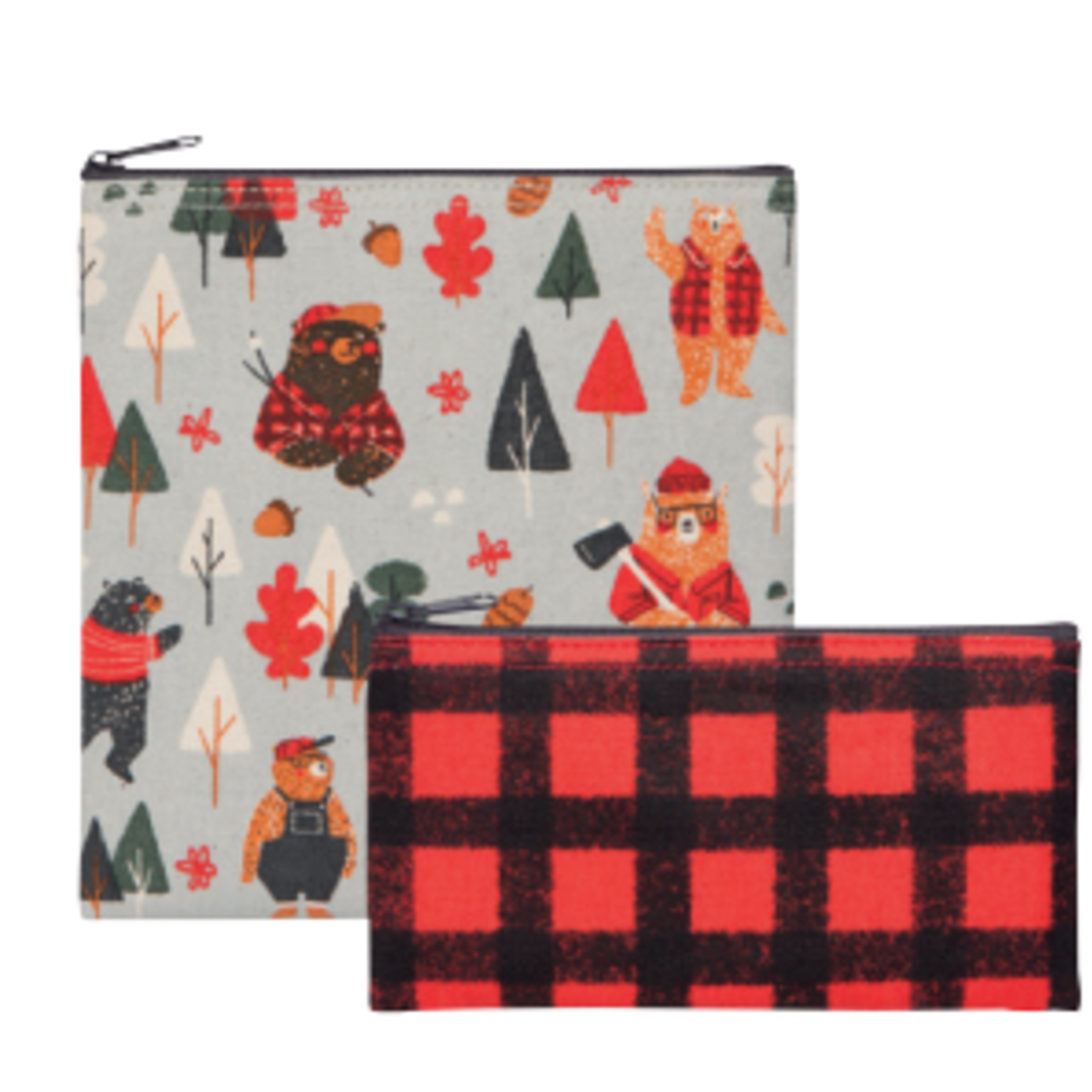 Now Designs Snack Bag Set/2 - Lumbearjack