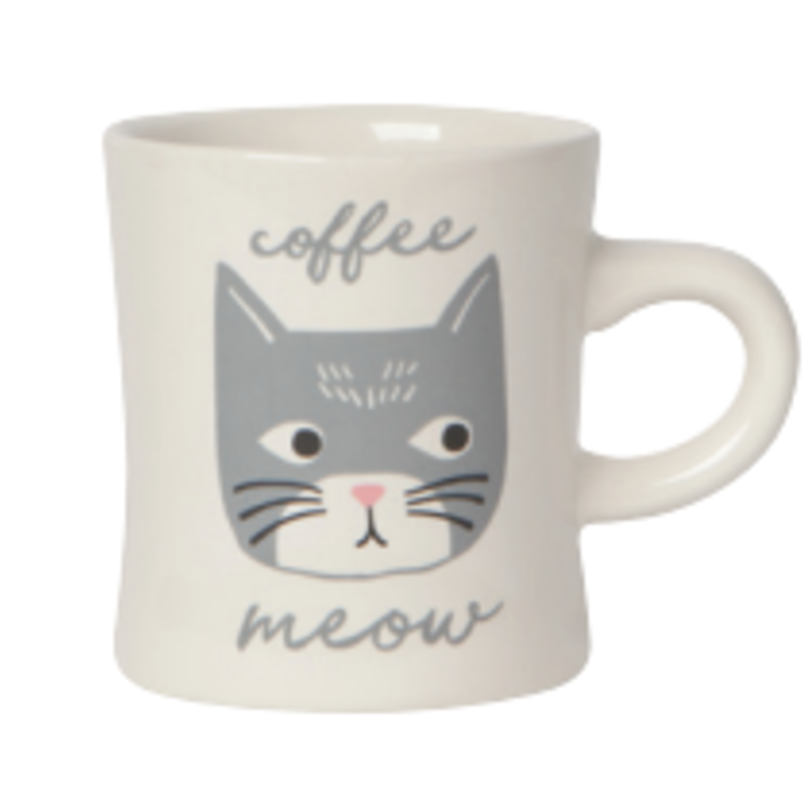 Danica Brands Mug, Diner - Cats Meow, white | Danica Brands
