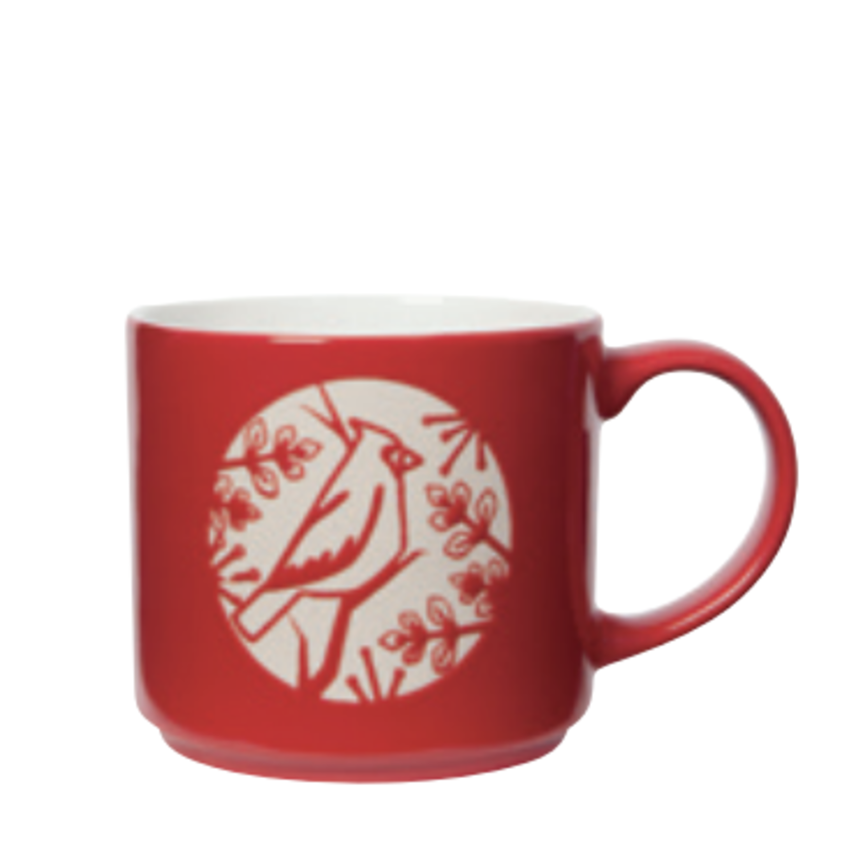 Now Designs Mug, Stacking - Good Tidings Cardinal