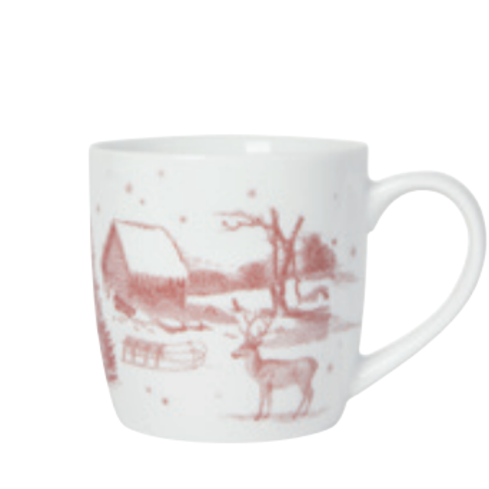 Now Designs Porcelain Mug, Winter Toile