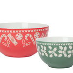 Danica Brands Bowl, Candy Set/2 - Holly Jolly | Danica Brands