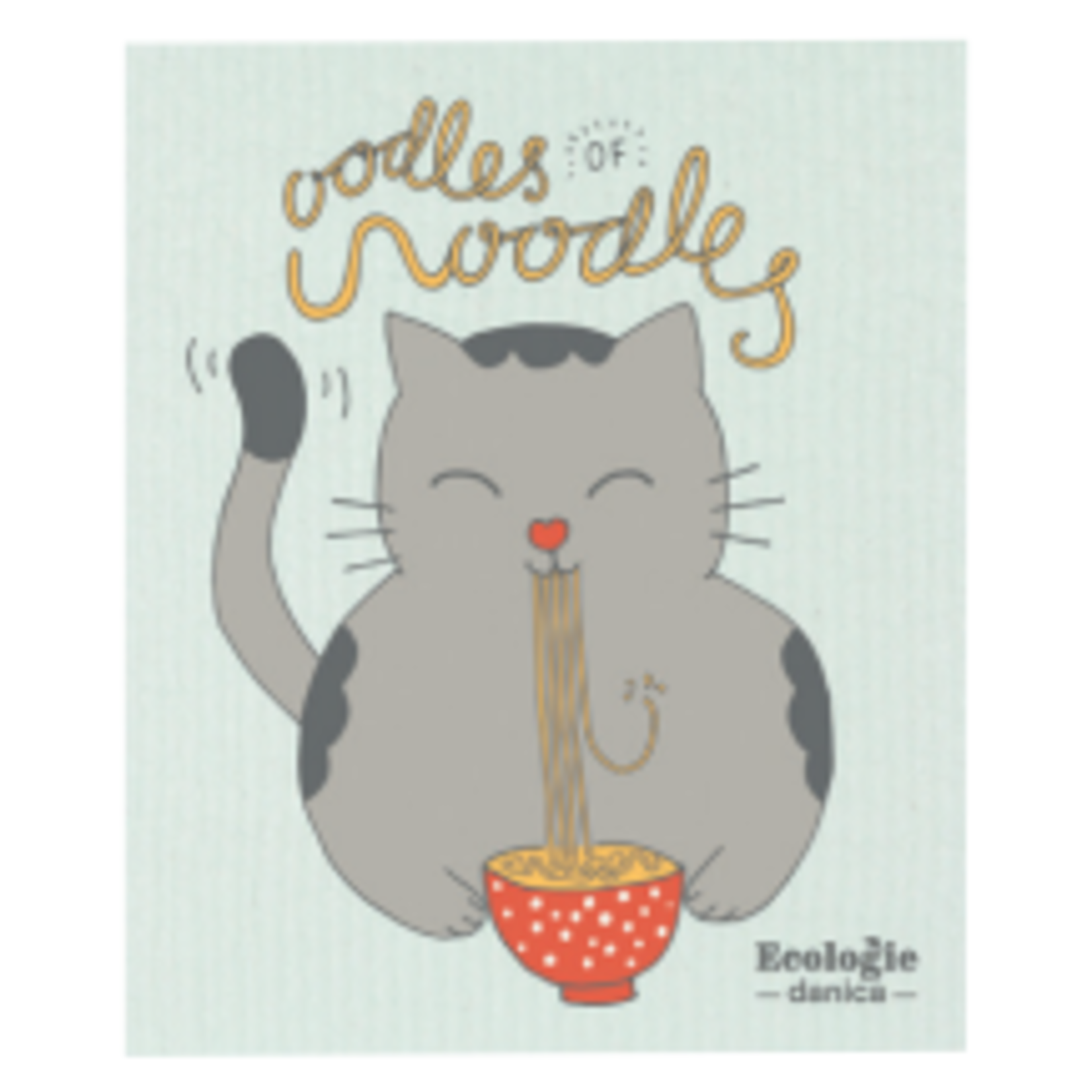 Now Designs Swedish Dishcloth - Oodles Of Noodles