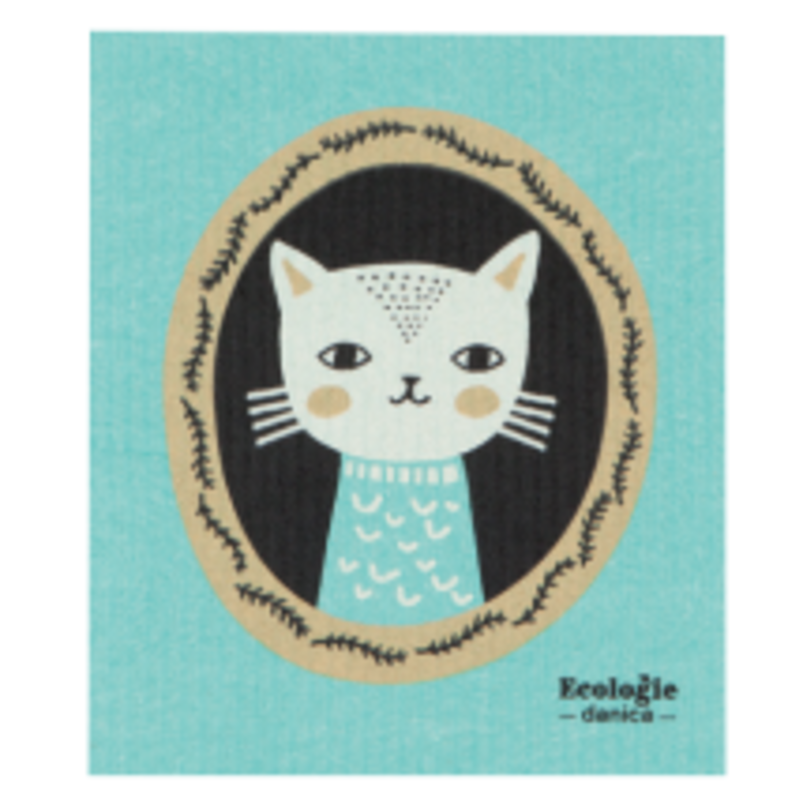 Now Designs Swedish Dishcloth - Picture Purrfect