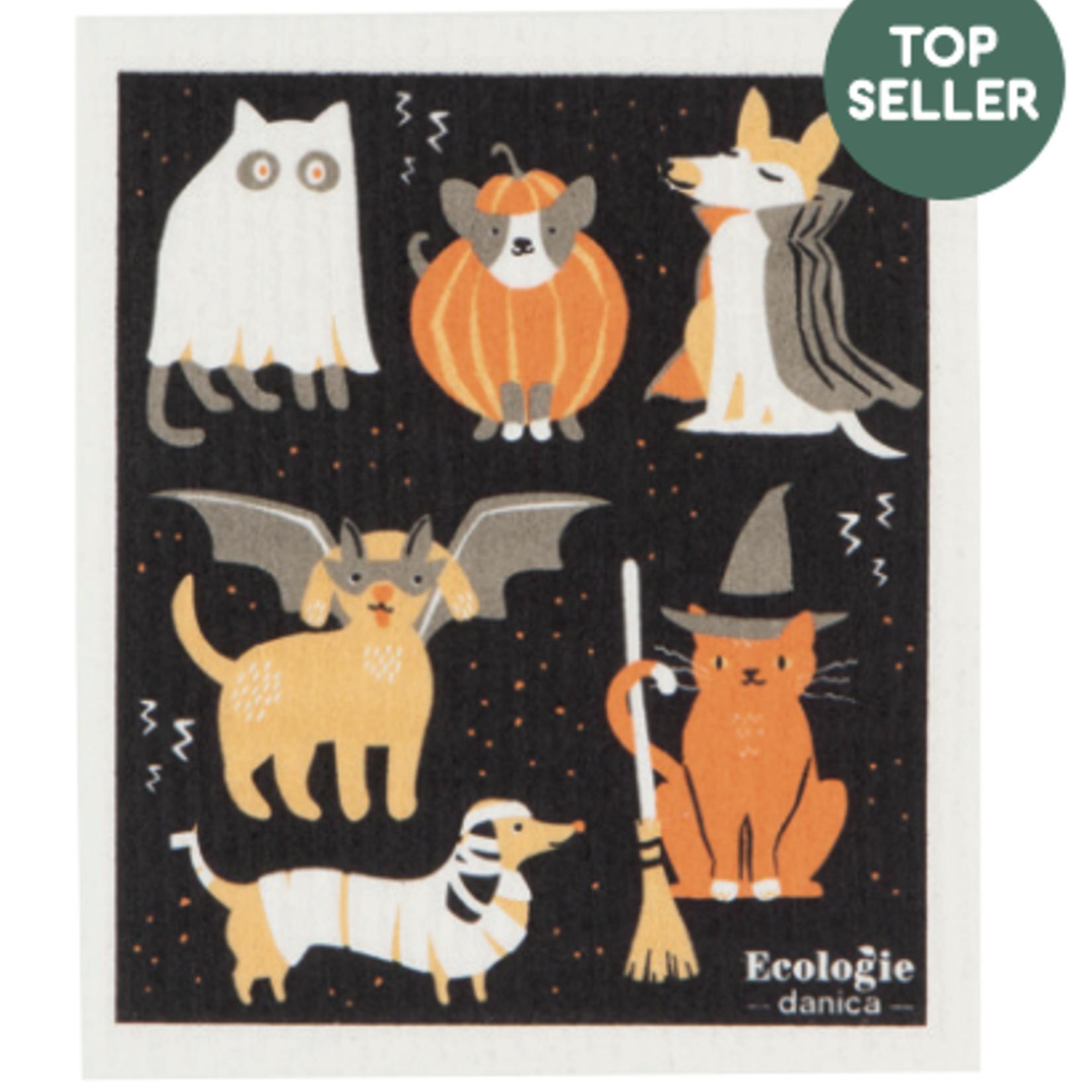 Now Designs Swedish Dishcloth - Costume Party