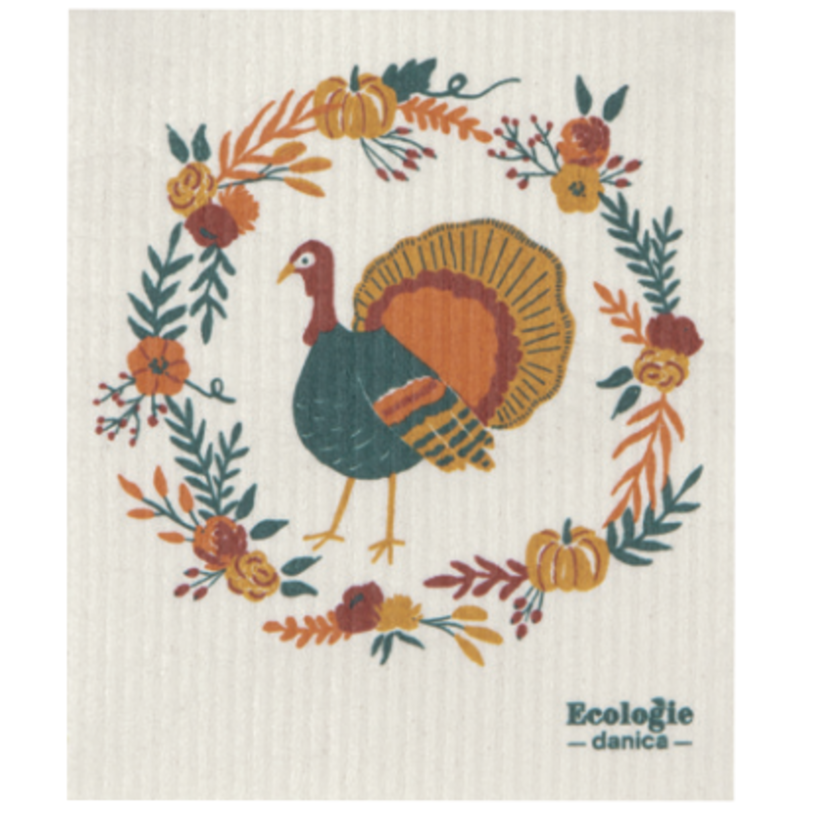 Now Designs Swedish Dishcloth - Harvest Turkey