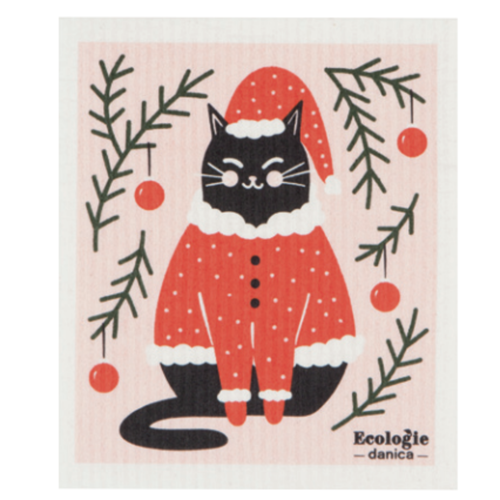 Danica Brands Swedish Dishcloth - Santa Paws | Danica Brands