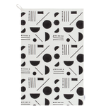 Danica Brands Dishtowel - Domino Block Print | Danica Brands