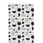 Now Designs Dishtowel - Domino Block Print