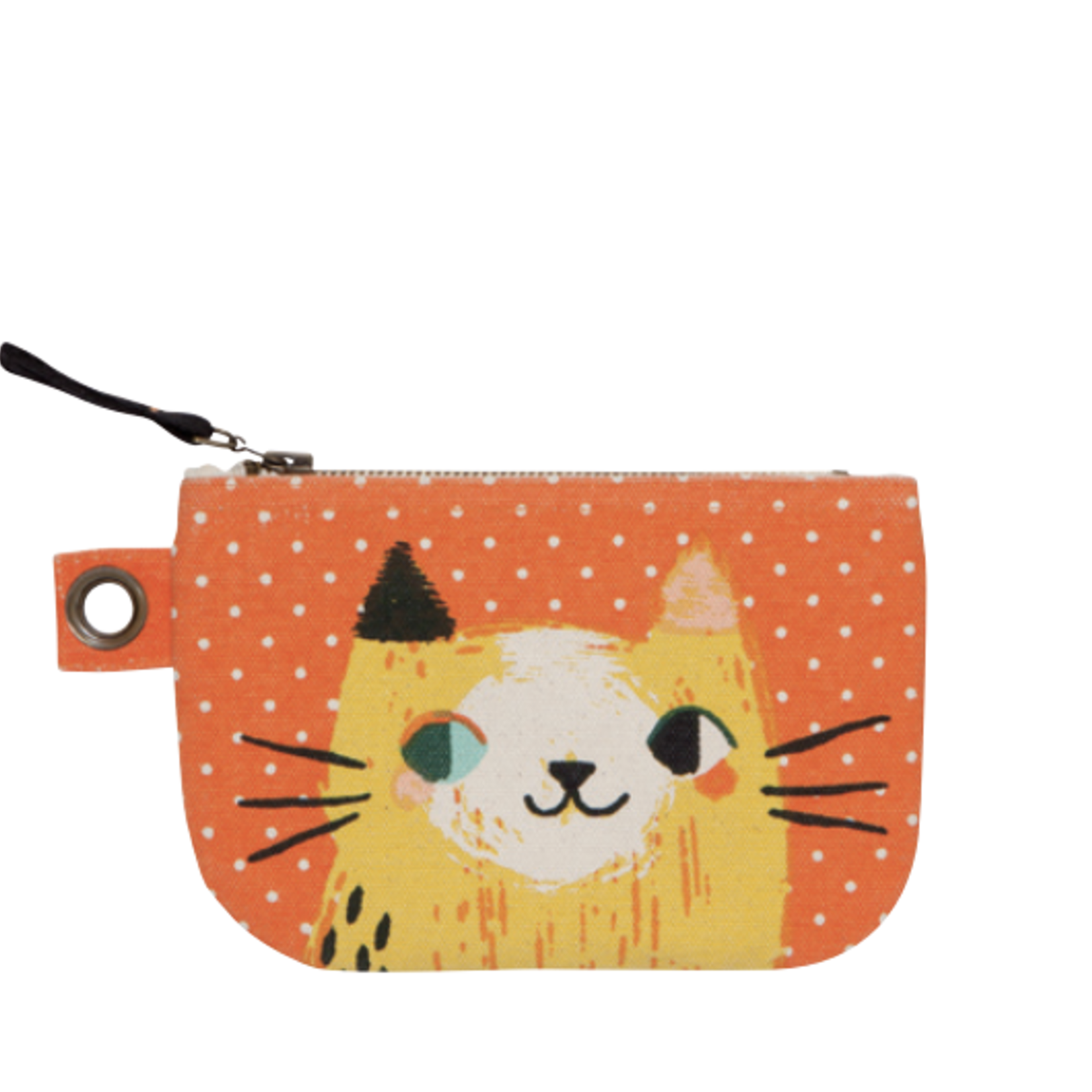 Now Designs Zip Pouch, Small - Meow Meow