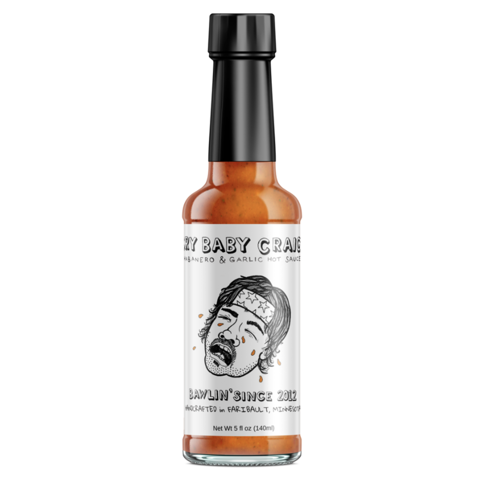 Cry Baby Craigs Hot Sauce, Habanero Garlic | Cry Baby Craigs