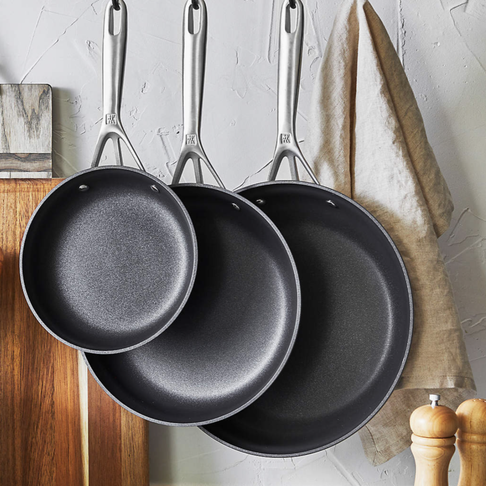 Zwilling Motion Set/3 Fry Pan 8", 10", 12" | Zwilling