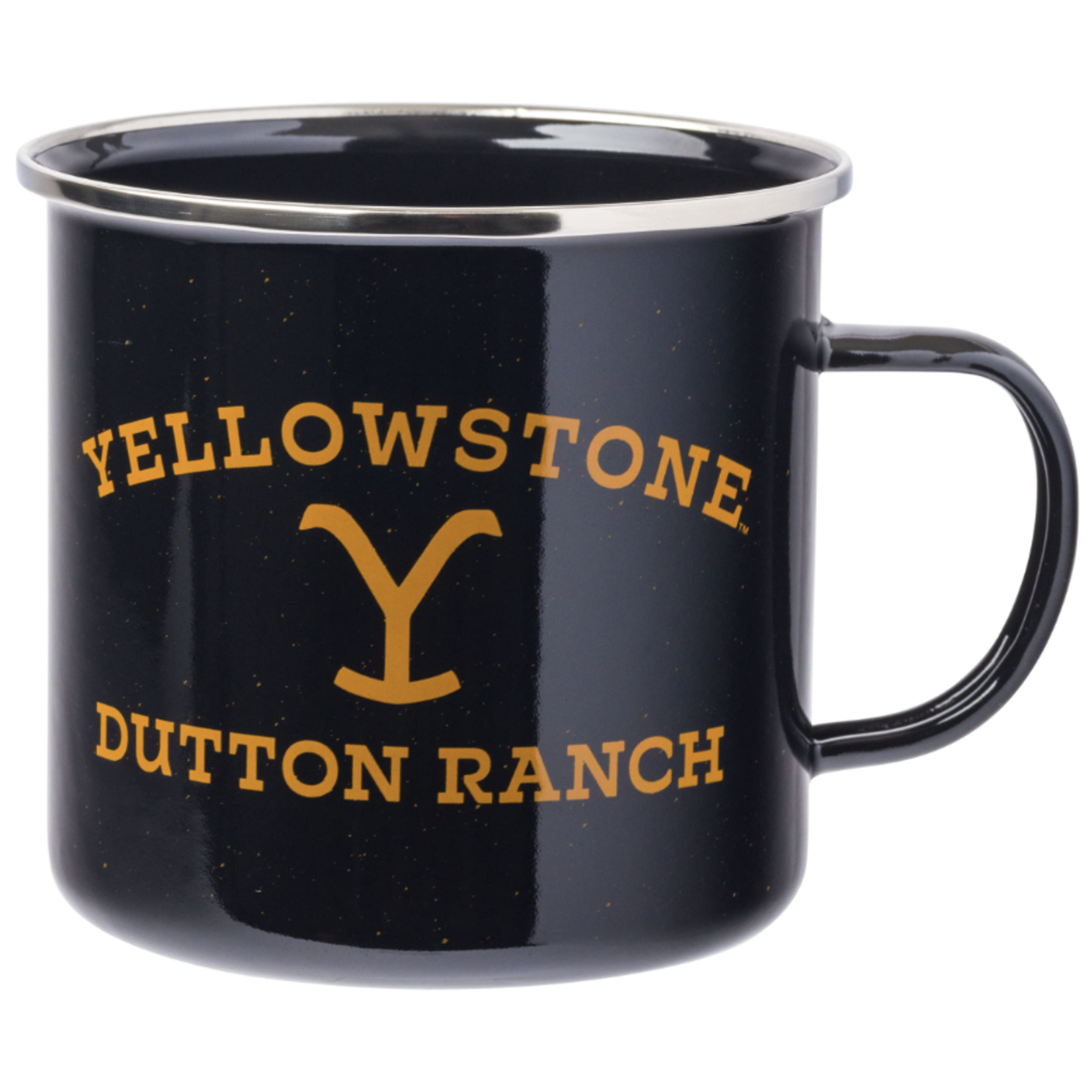 Silver Buffalo Enamel Mug - Yellowstone Dutton Ranch