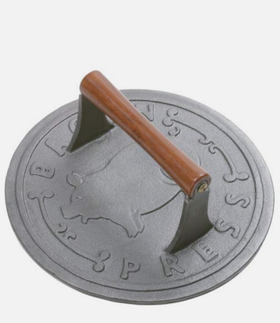 Cast Iron Bacon/Grill Press 9" Duluth Kitchen Co