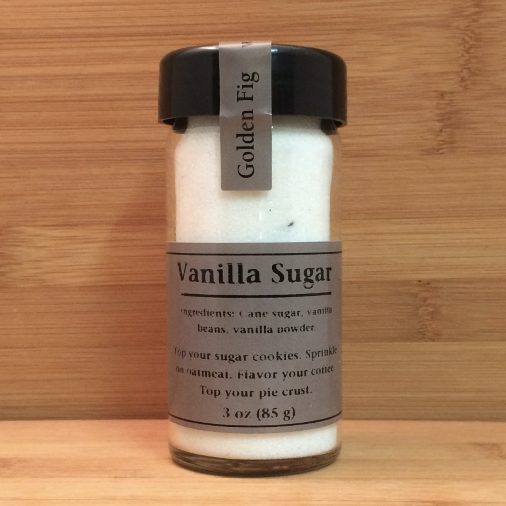 Golden Fig Epicurean Delight Infused Sugars, Vanilla | Golden Fig Epicurean Delight