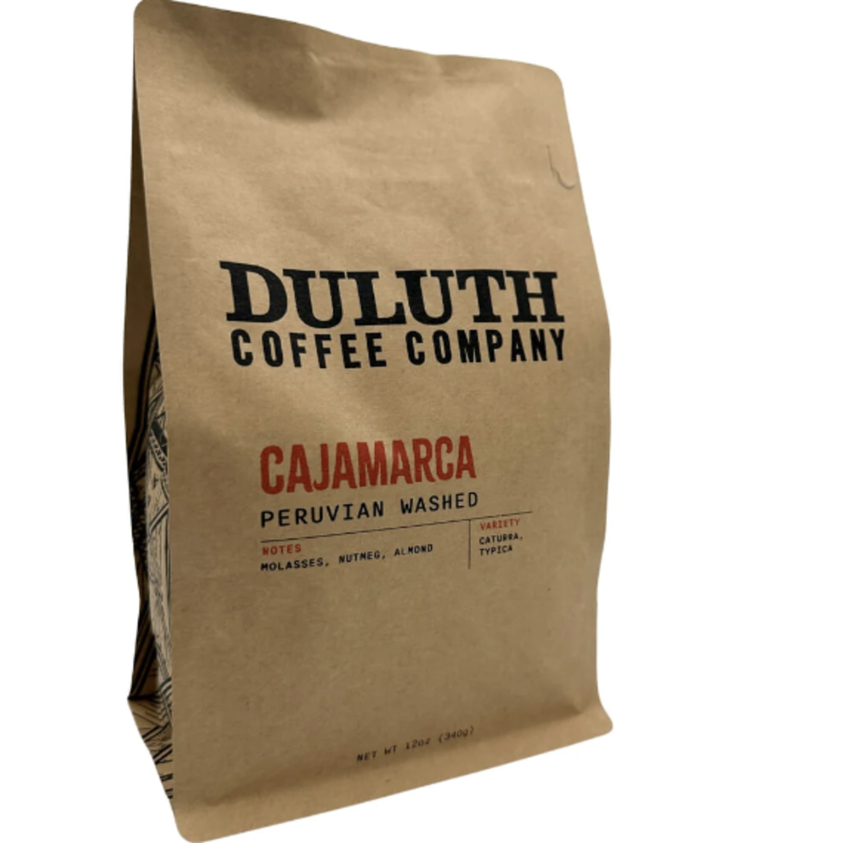 Duluth Coffee Company Peru, Cajamarca, 12oz Whole Bean
