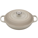 Le Creuset Signature Braiser, 3.5 Qt, Meringue | Le Creuset