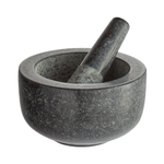 Fox Run Black Granite Mortar & Pestle, 7"