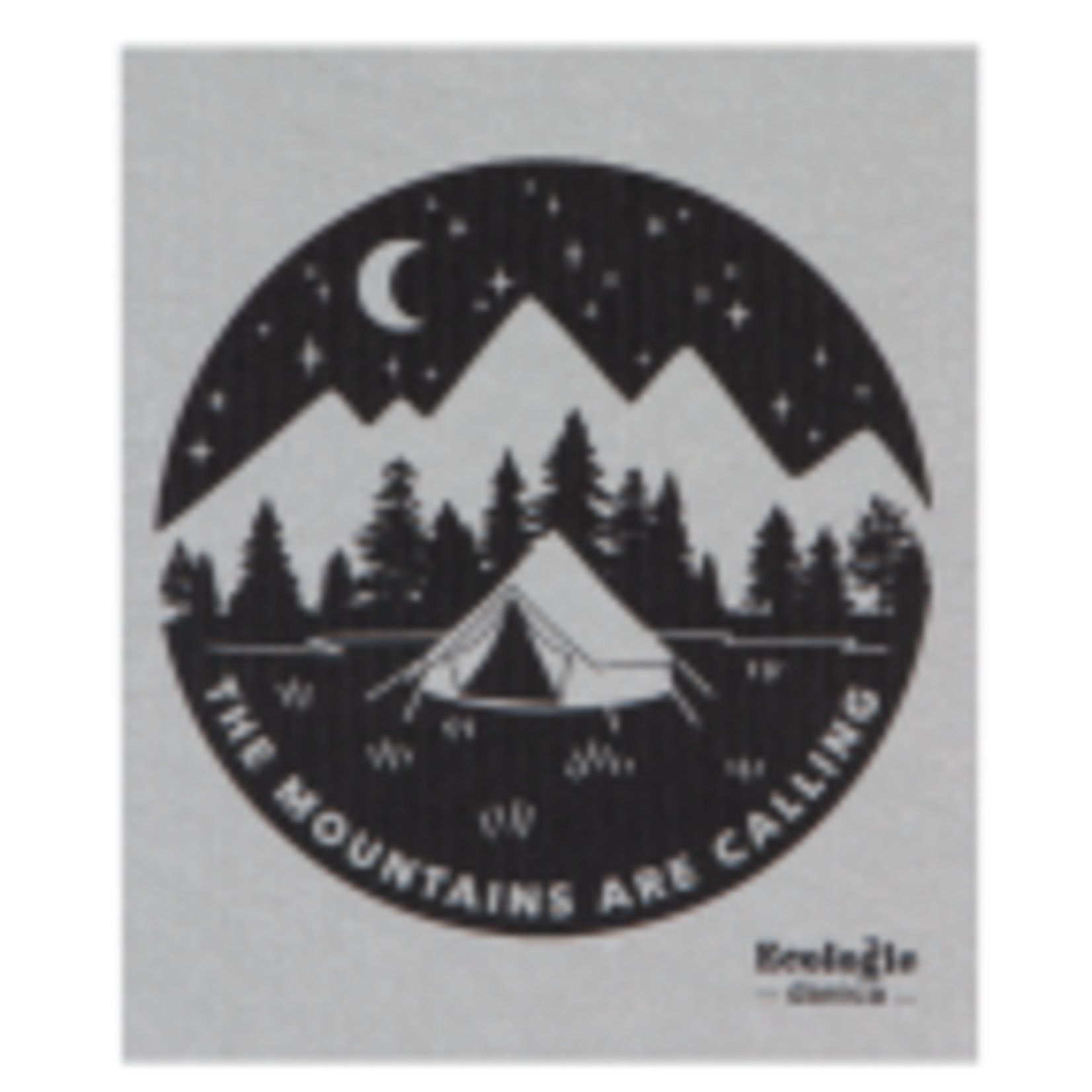 Danica Brands Swedish Dishcloth - Mountains Are Calling | Danica Brands