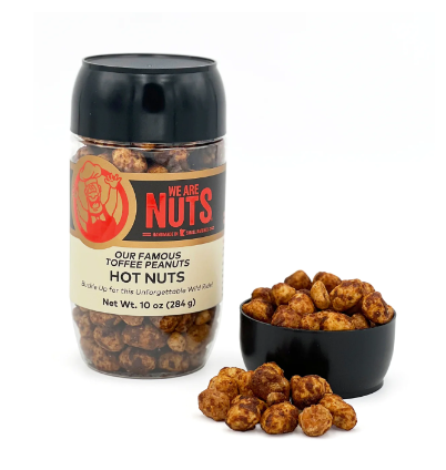 We Are Nuts We Are Nuts - Hot Nuts Toffee Peanuts, 10 Oz - Duluth ...