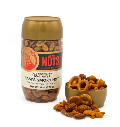 We Are Nuts We Are Nuts - Sam's Smoky Hot Snack Mix, 8 Oz - Duluth 