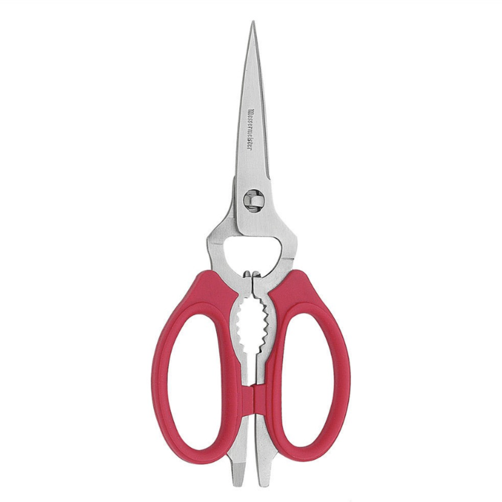 Messermeister Take-Apart Kitchen Scissors - 8" Red