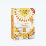 Simple Mills Farmhouse Cheddar Almond Flour Crackers, 4.25 oz