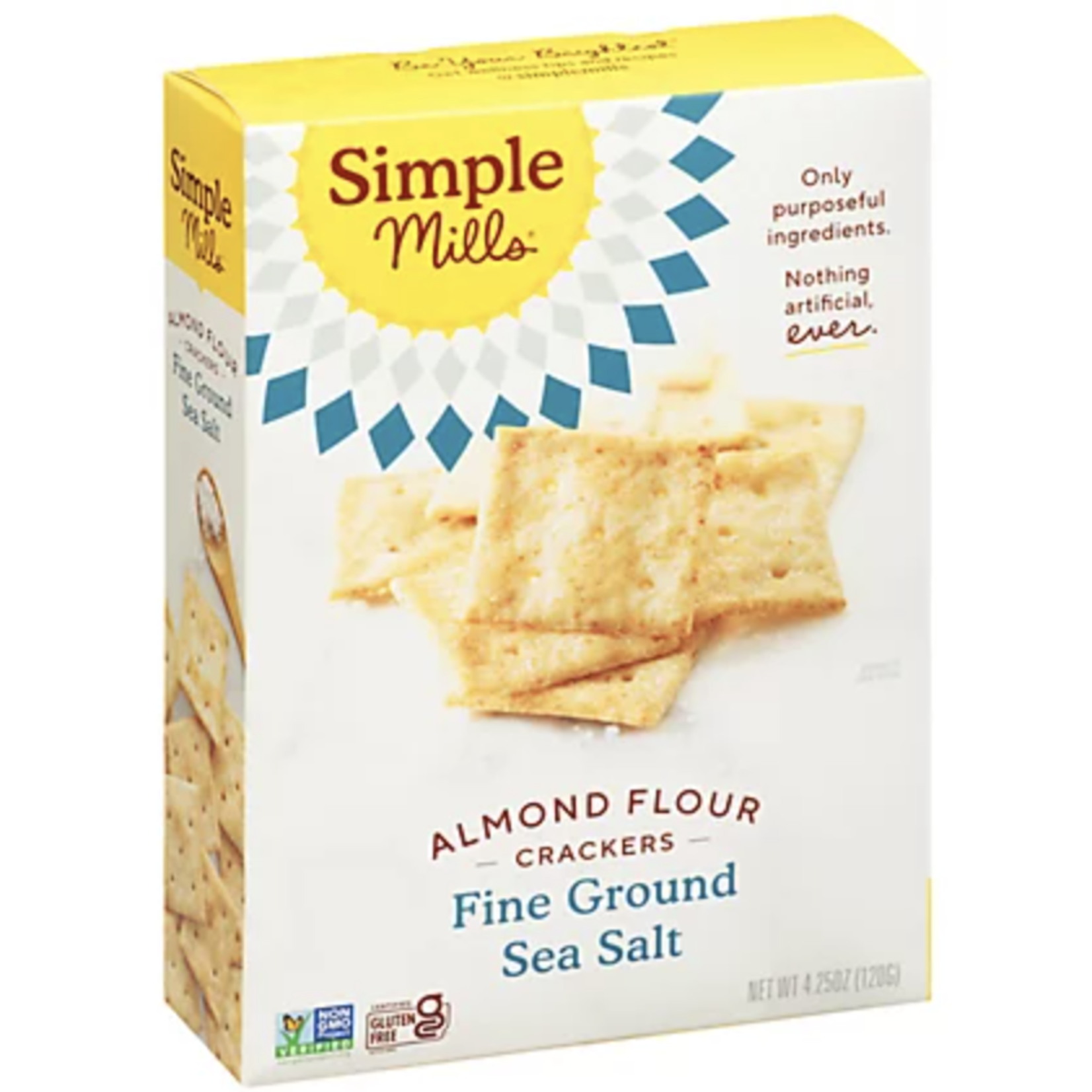 UNFI Simple Mills Crackers, Fine Ground Sea Salt