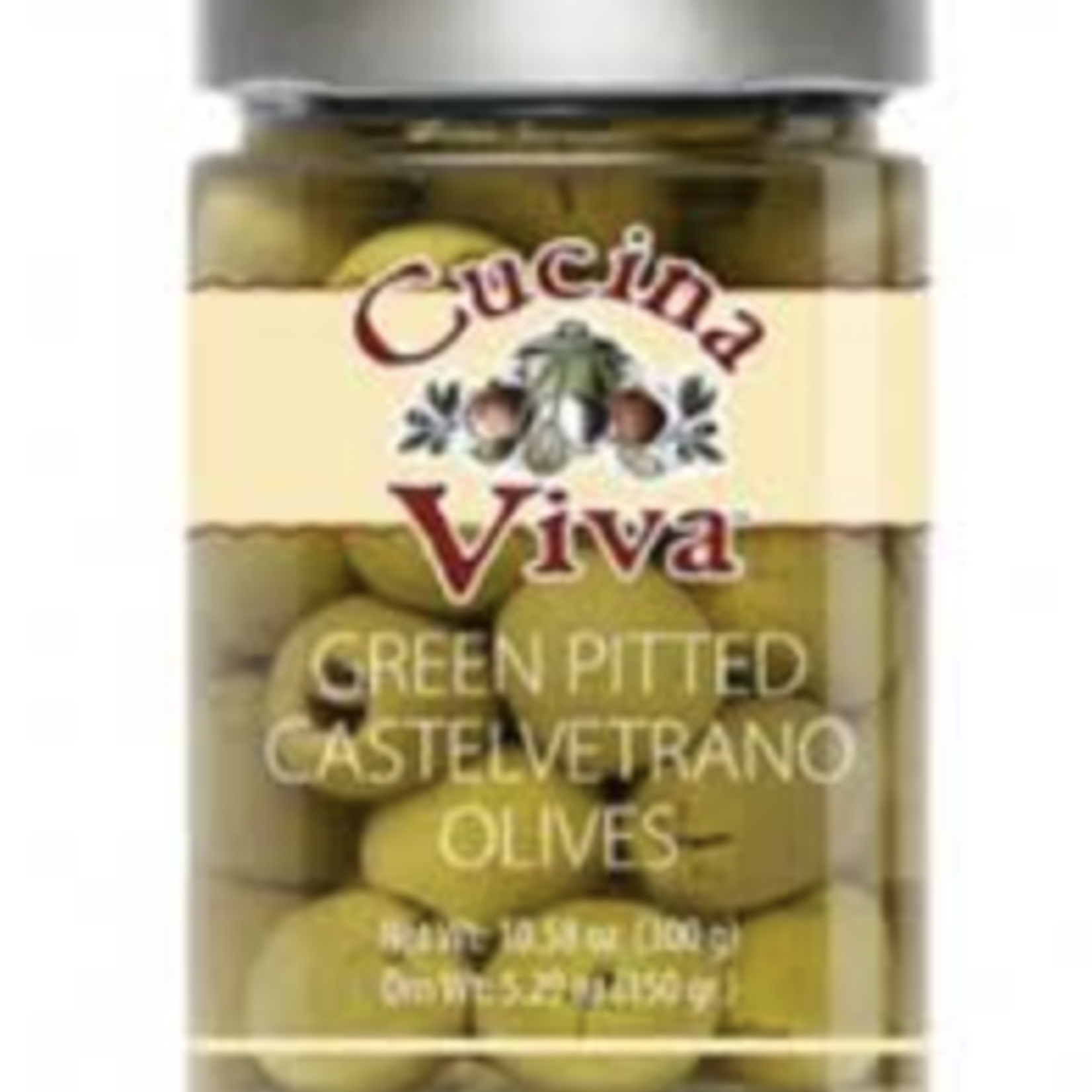 European Imports Cucina Viva Castelvetrano Whole Green Olives