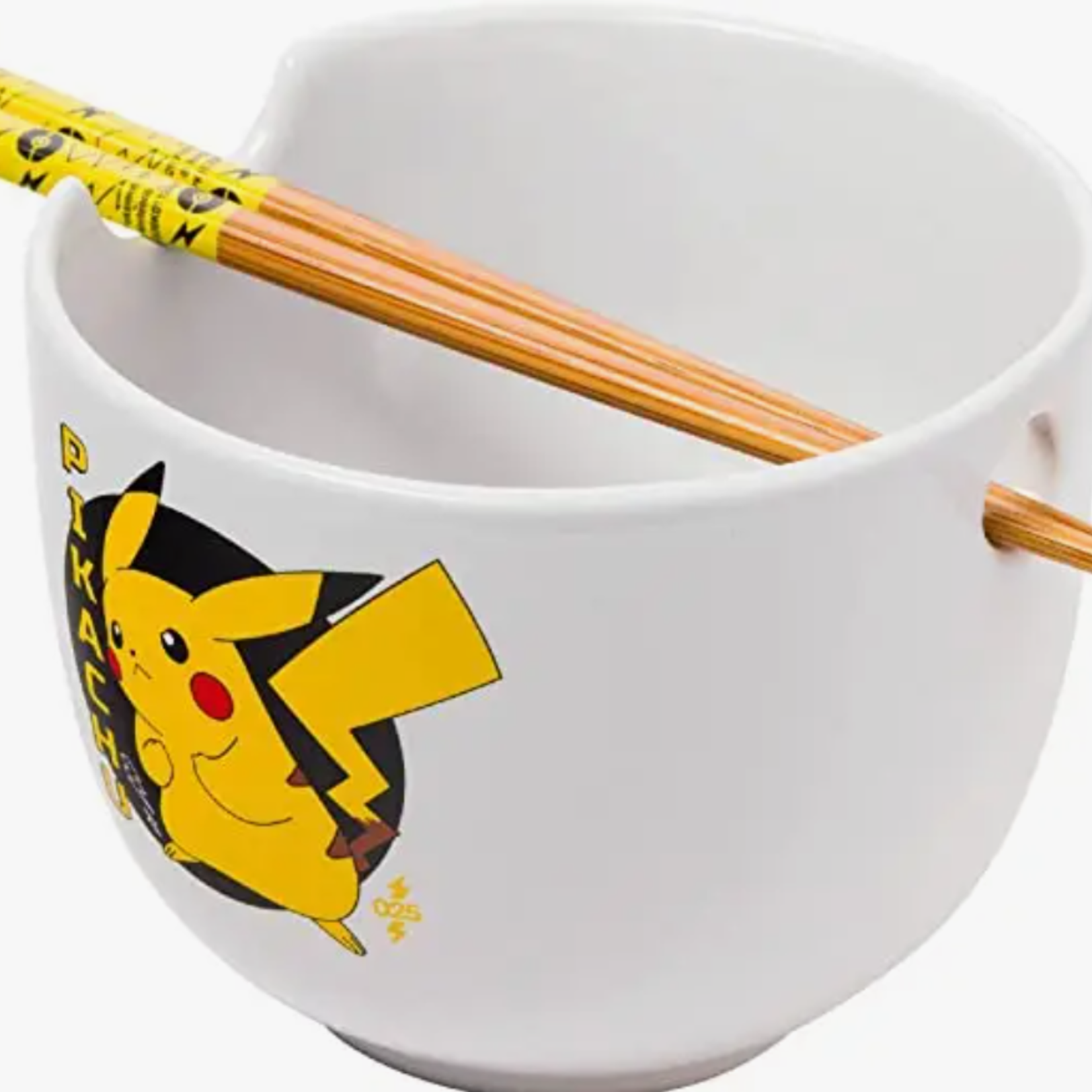 Silver Buffalo Bowl & Chopsticks - Pokemon Pikachu | Silver Buffalo