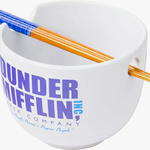 Silver Buffalo Bowl & Chopsticks - Dunder Mifflin | Silver Buffalo