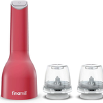 Finamill Battery Operated Grinder, Sangria | Finamill