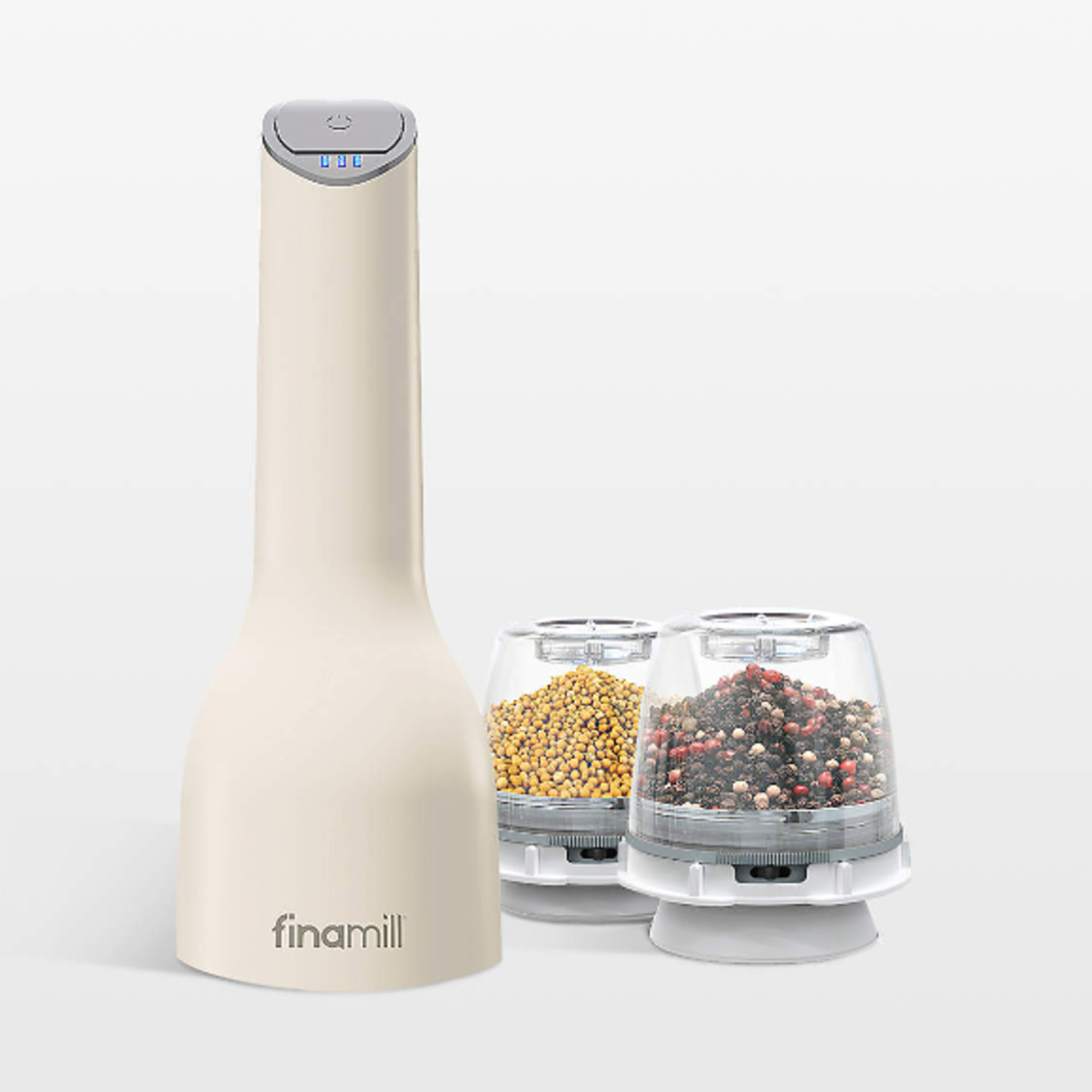 Finamill Battery operated grinder, Soft Cream | Finamill