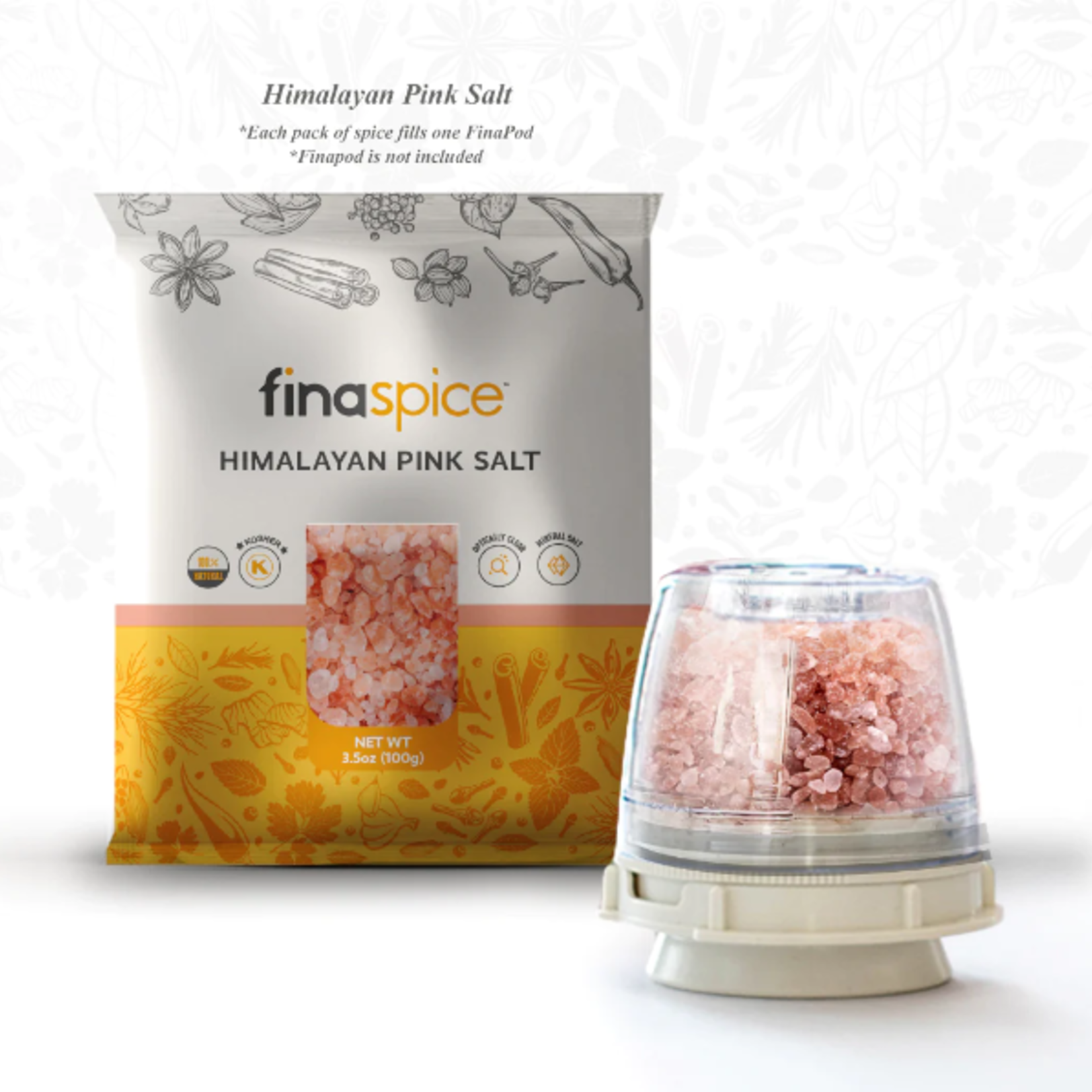Finamill FinaSpice Himalayan Pink Salt Packet | Finamill