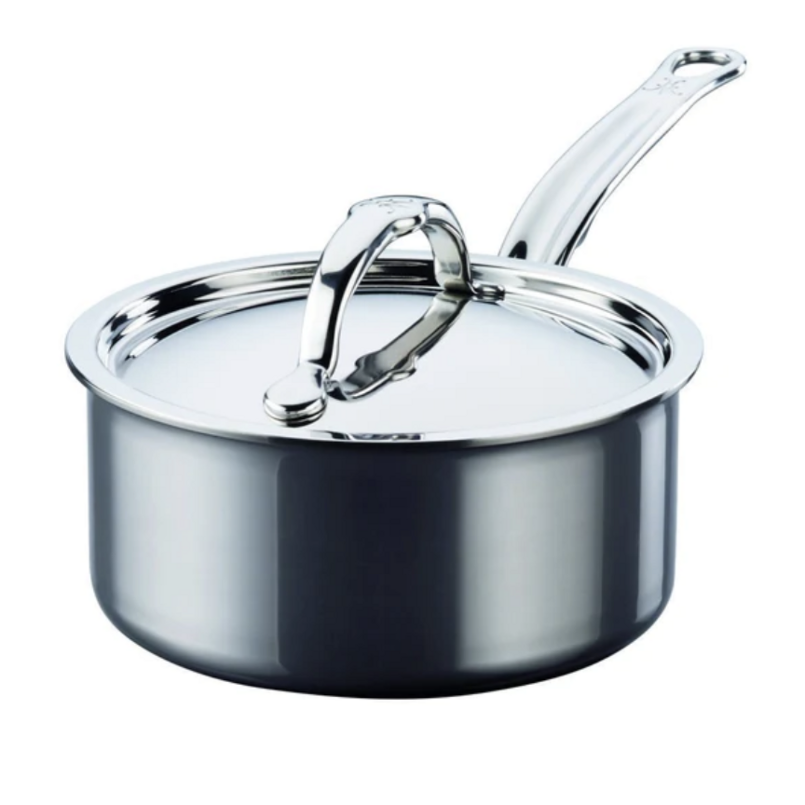 Hestan 1.5 Qt. Covered Saucepan, Nanobond Titanium | Hestan