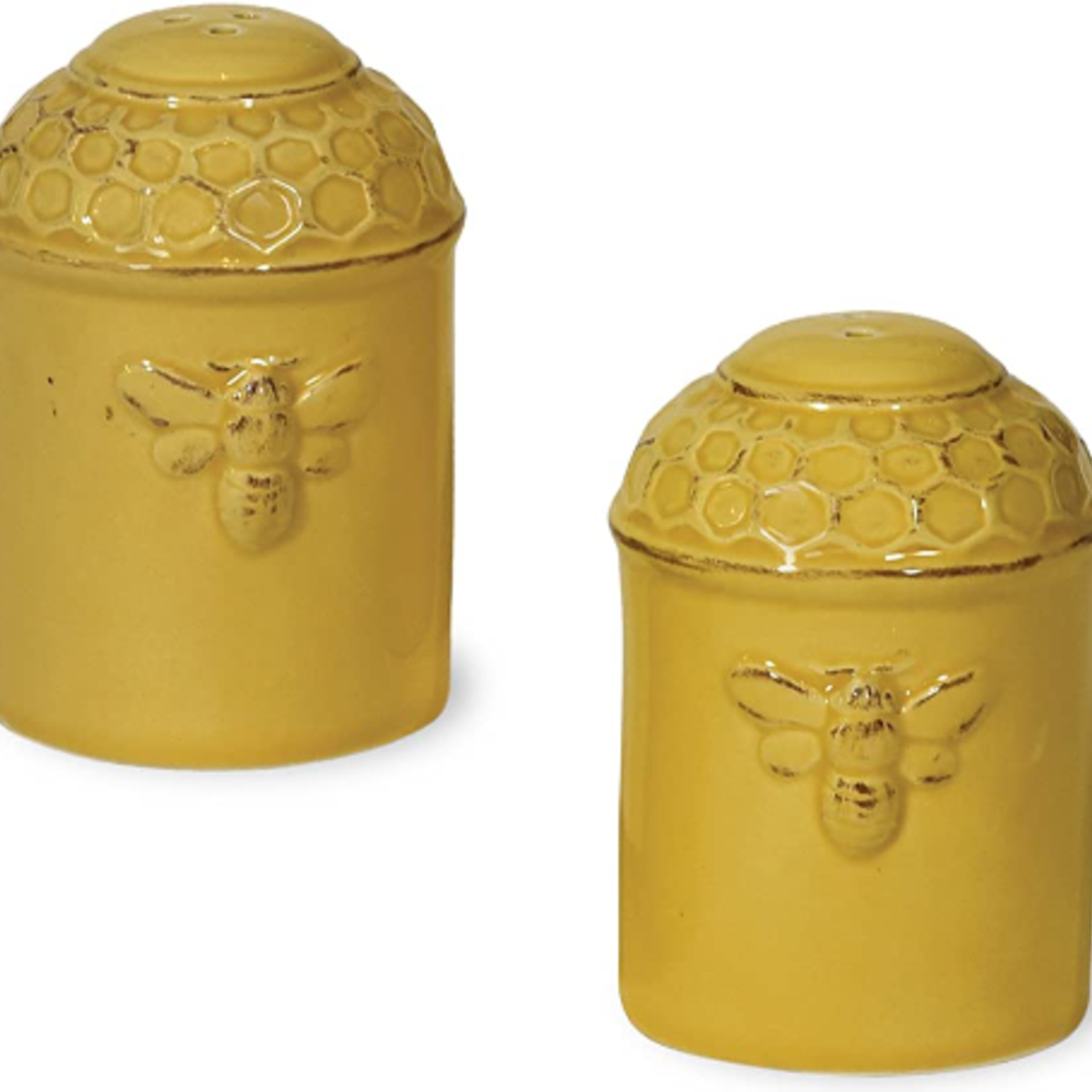 Boston International Salt & Pepper Shaker Set - Honeycomb | Boston International