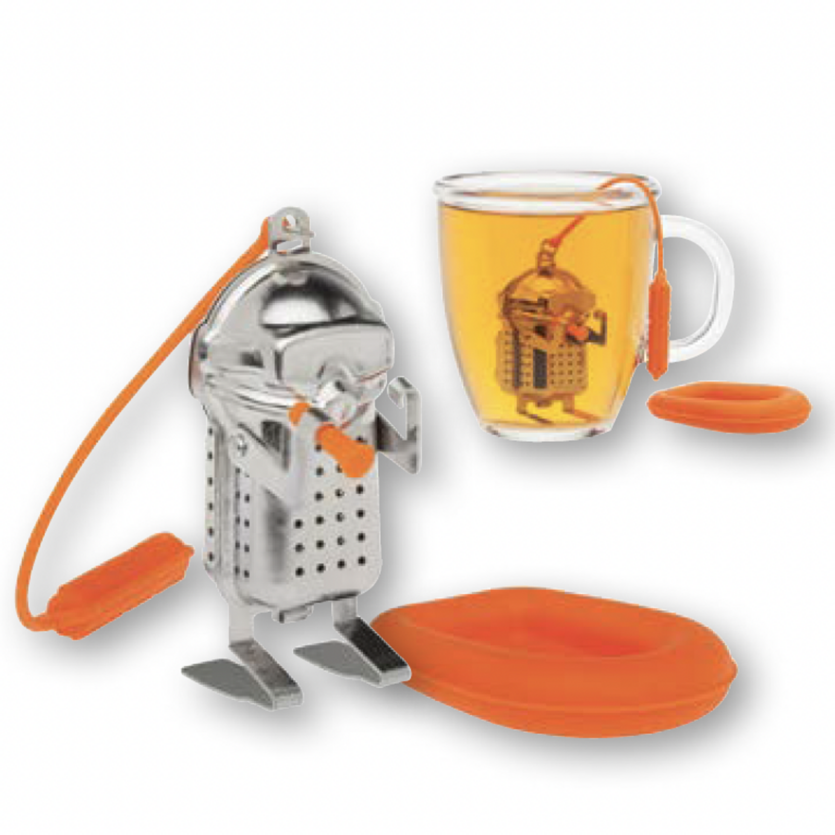 Harold Import Co. Scuba Diver Tea Infuser w/ Drip Tray | Harold Import Co.