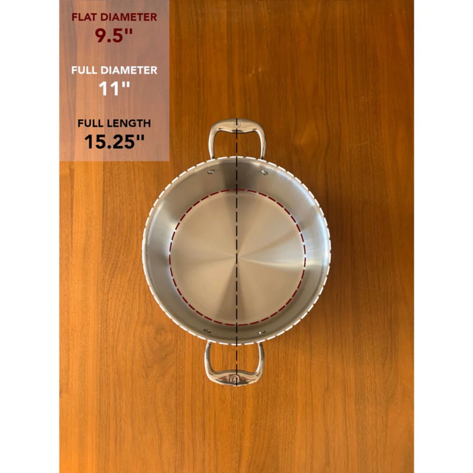 Heritage Steel 8 Quart Stockpot with Lid