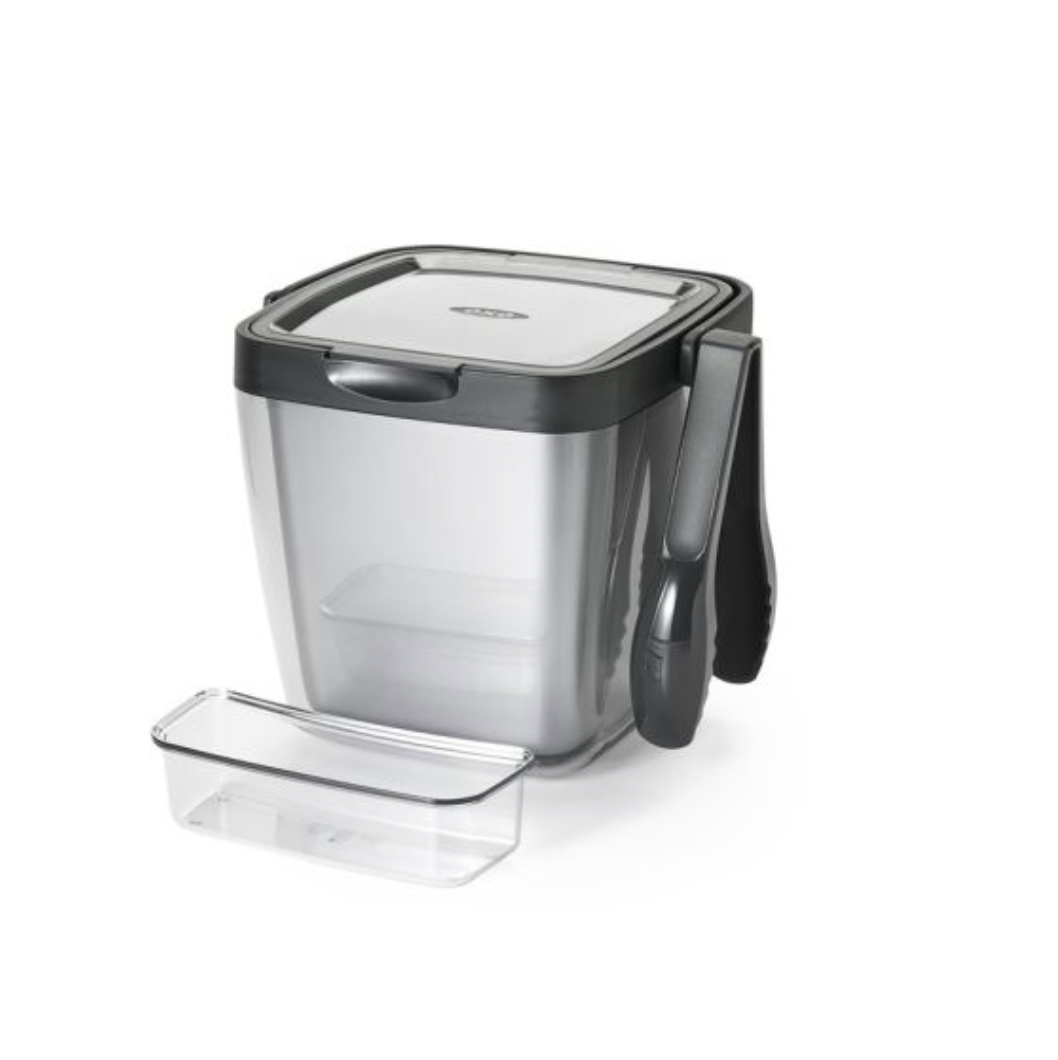 OXO Ice Bucket w/Tongs Duluth Kitchen Co