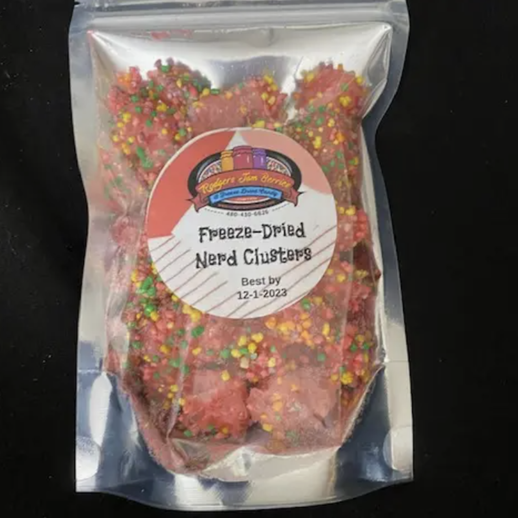Rodgers Jam Berries Freeze Dried Nerd Clusters, Very Berry