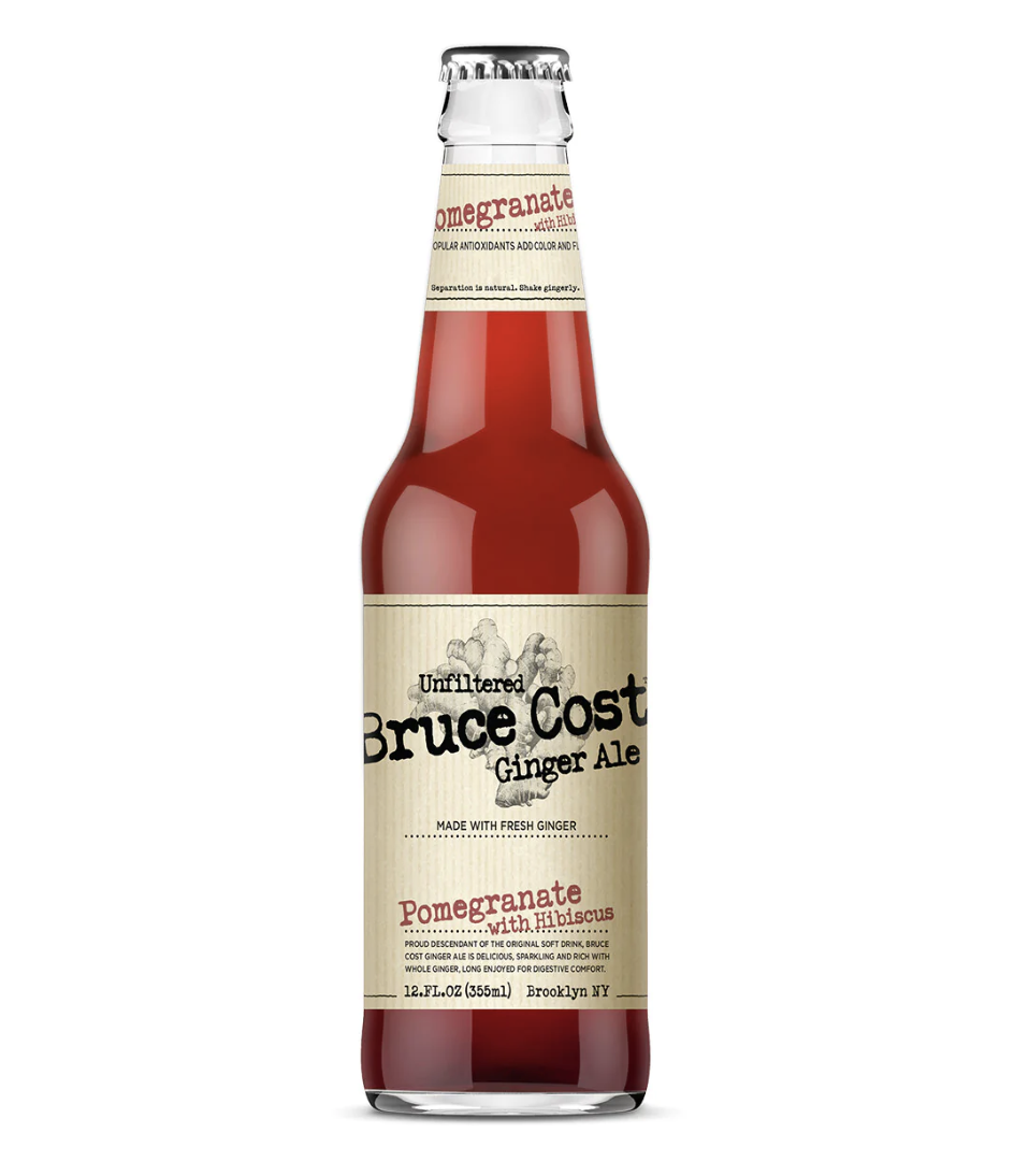 Bruce Cost Ginger Ale w/Pomegranate & Hibiscus Duluth Kitchen Co