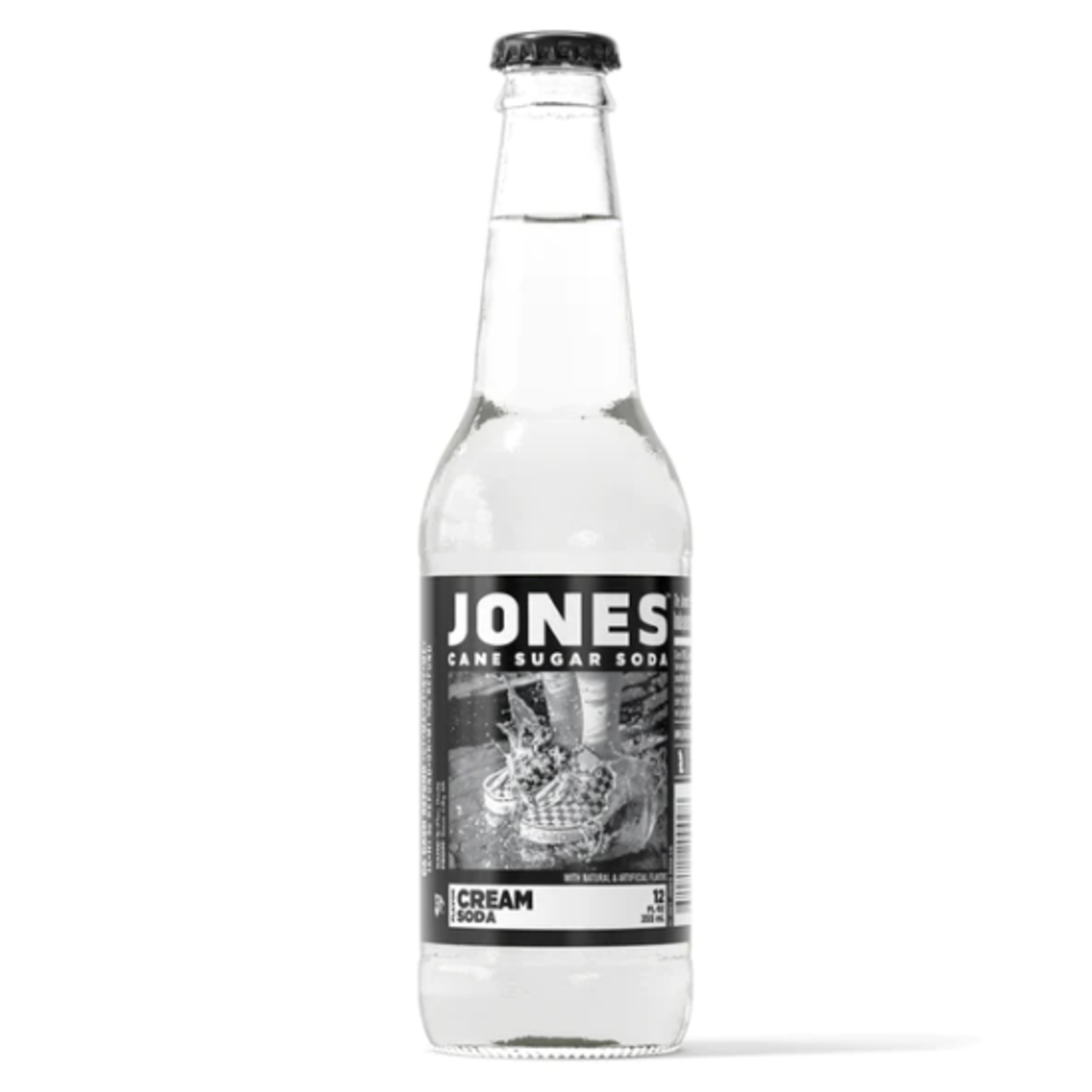 Redstone Drinks JONES SODA - CREAM SODA  12 OZ