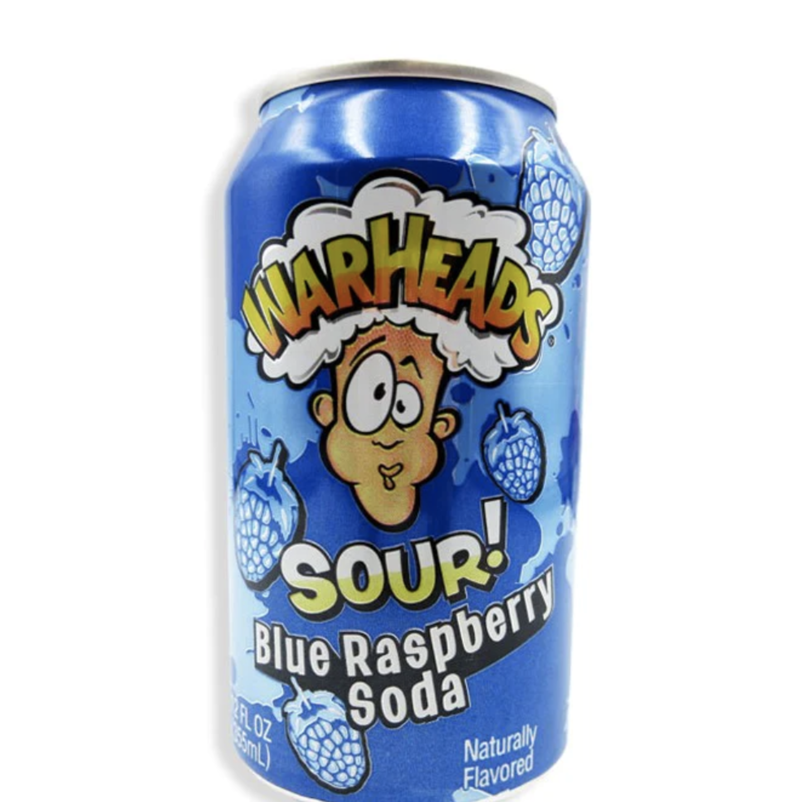 Grandpa Joes Warheads Soda - Blue Raspberry