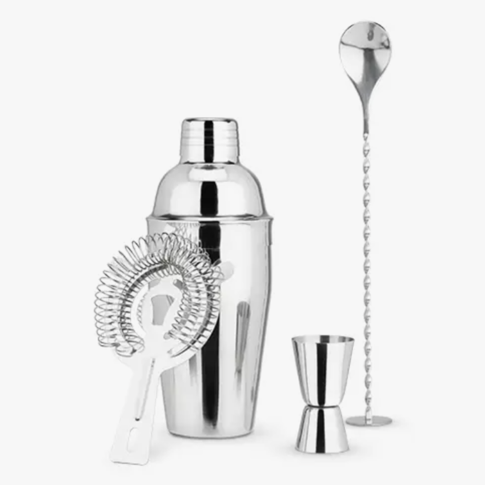 True Fabrications Stainless Steel Barware Set